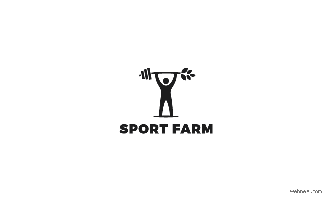 logo design gym fitness by gendarme