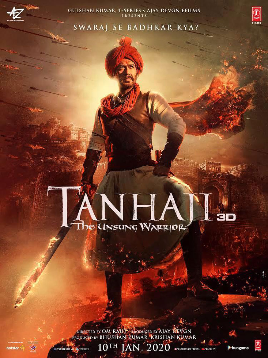 india movie poster design tanhaji