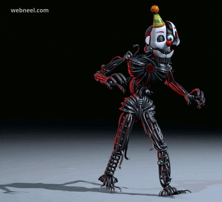 Funny 3d Evil Ghost Walk Cycle Animation Gif By Evildoctorrealm 35