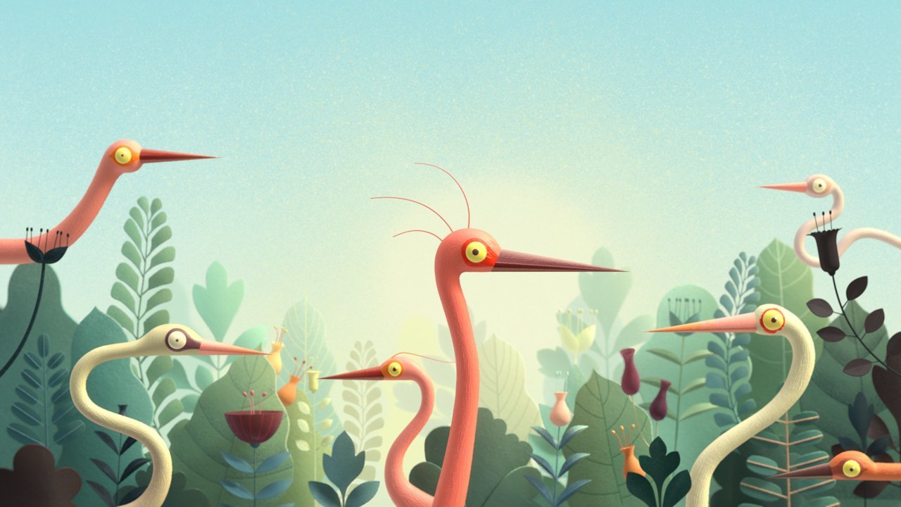 illustration for food chain animation