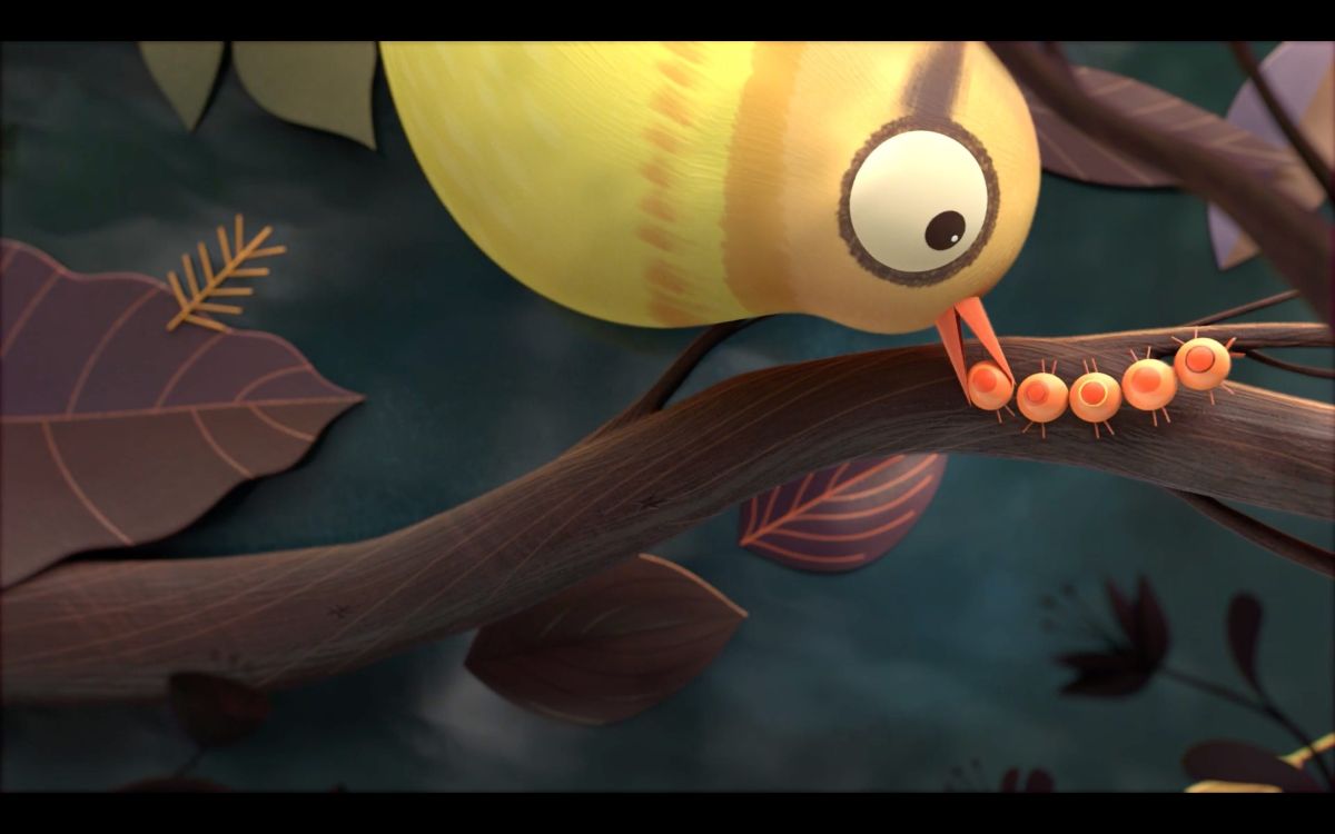 illustration for food chain animation