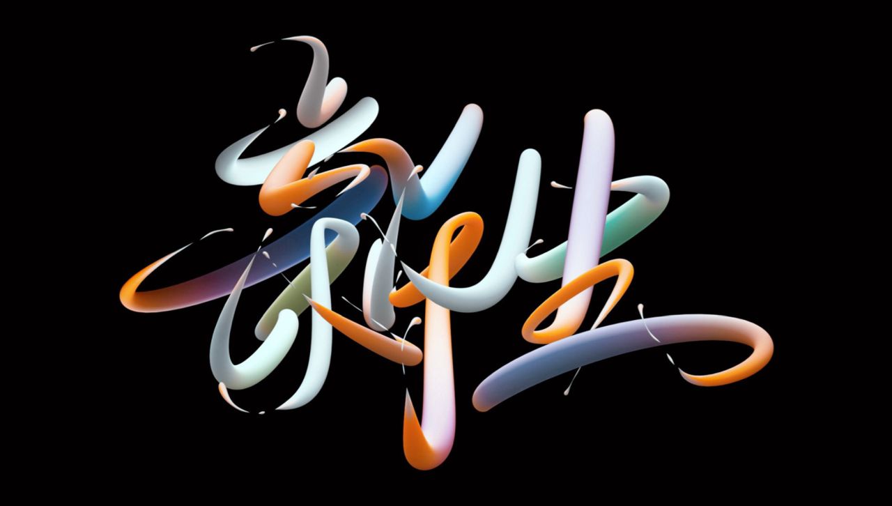 3d typography design ideas by kongnok