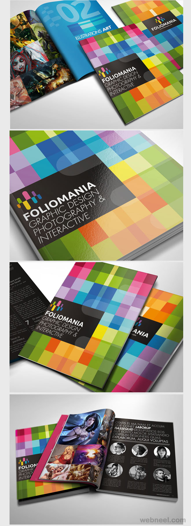 foliomania portfolio brochure