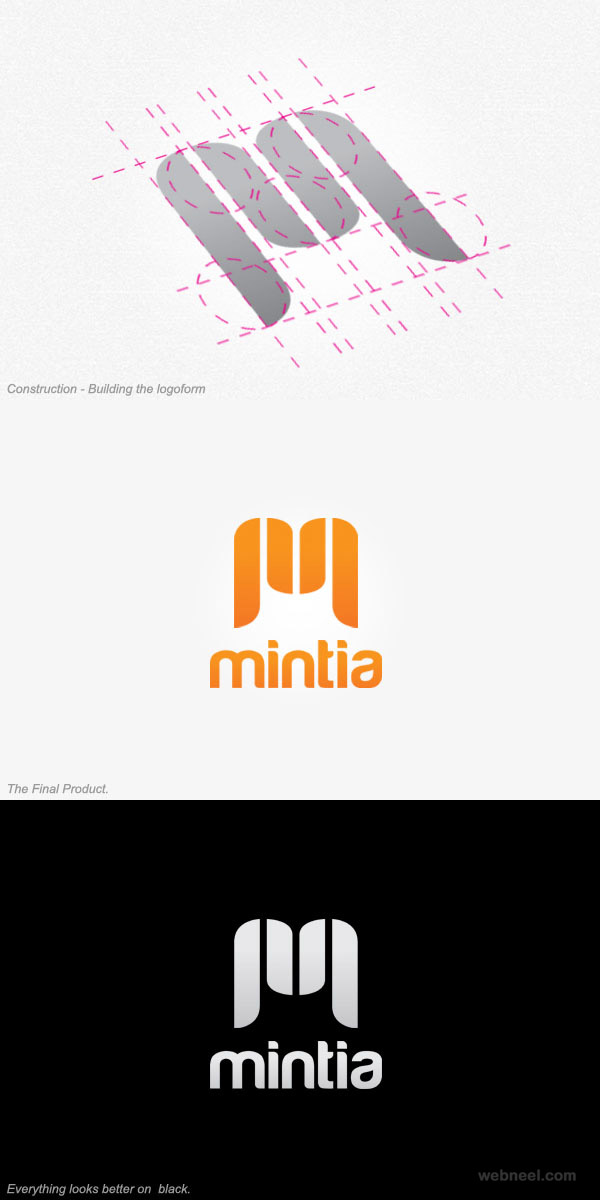 mintia branding identity design