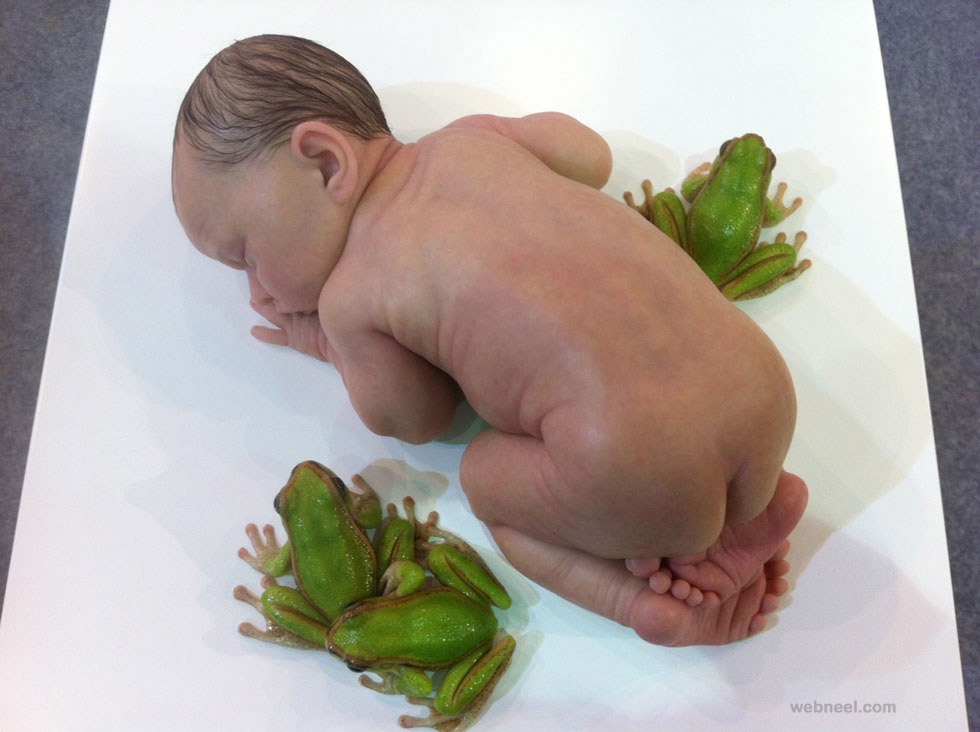 hyper realistic sculptures by sam jinks