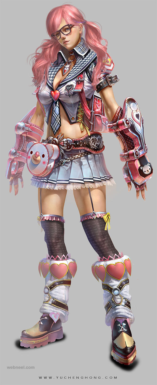 digital art by yu cheng hong