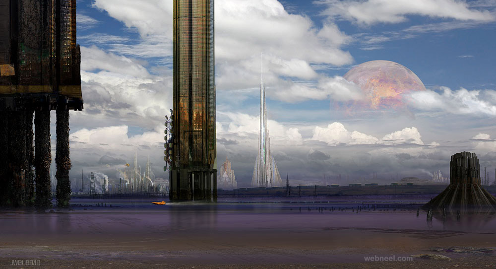 slew matte painting by guitfiddle
