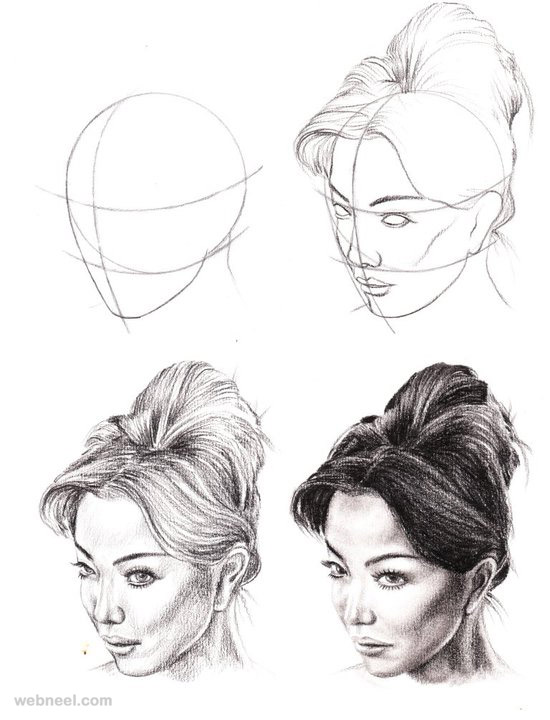 drawing faces