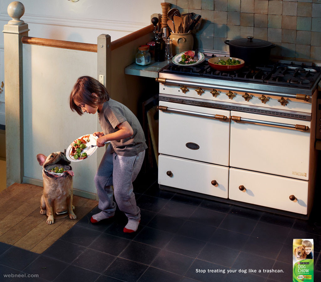 purina dog animal print ads