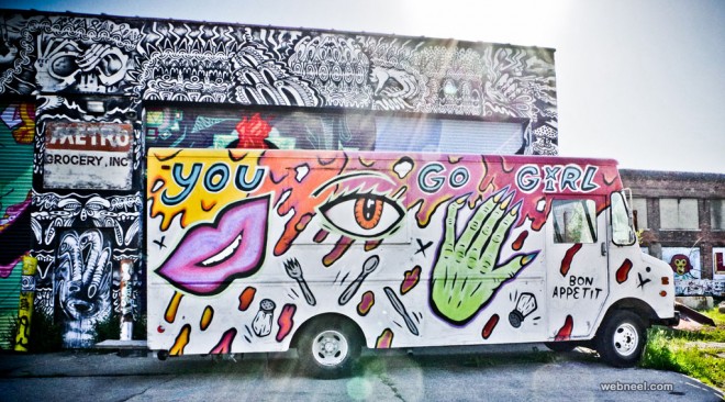 food truck art by charles hildebrandt