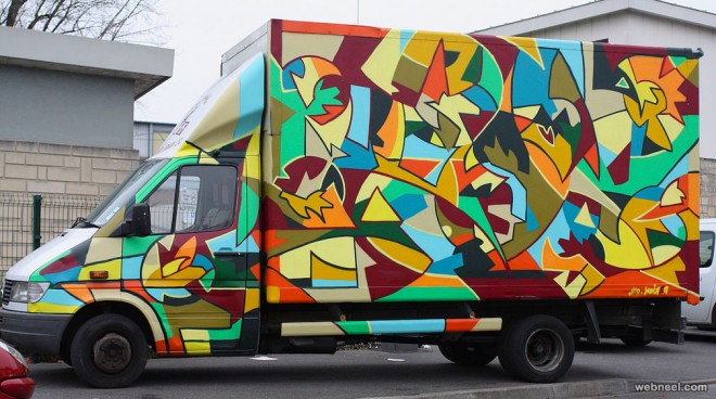 dragon style truck art by erdeurien