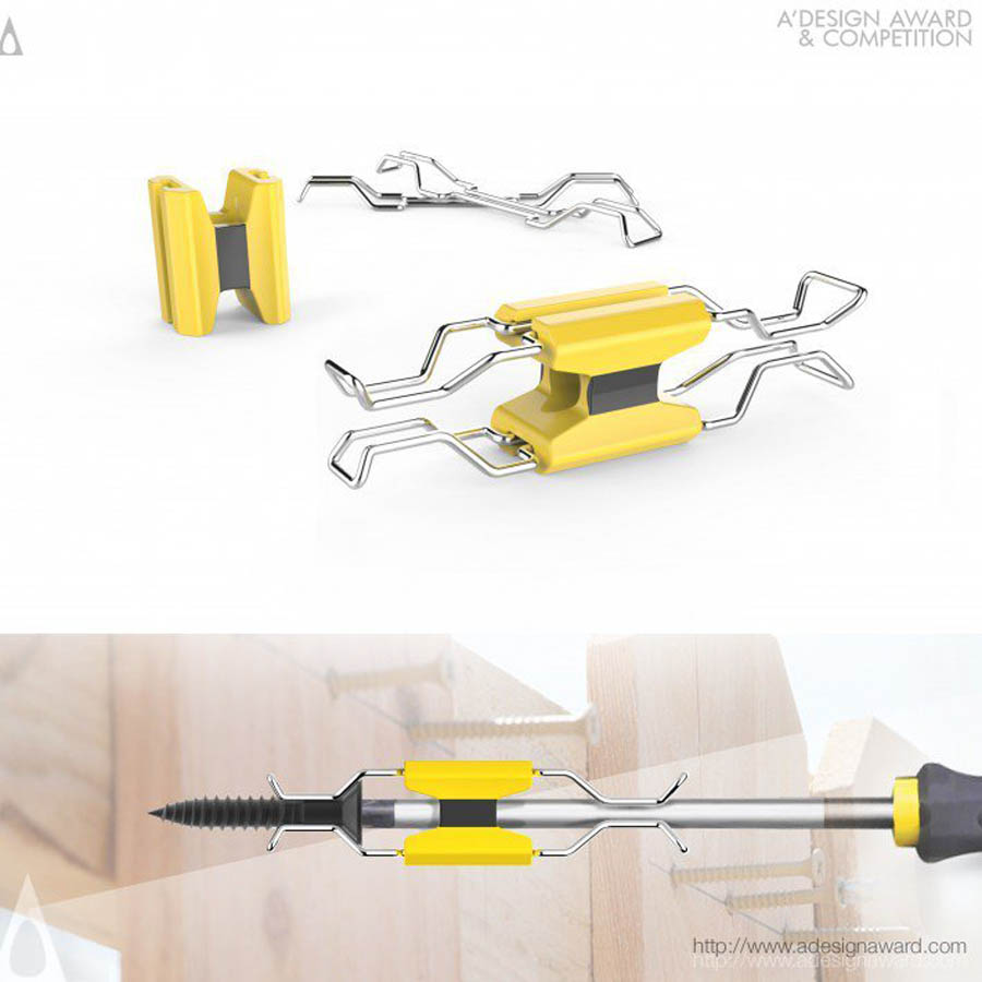 screwdriver holder design award by wei jingye