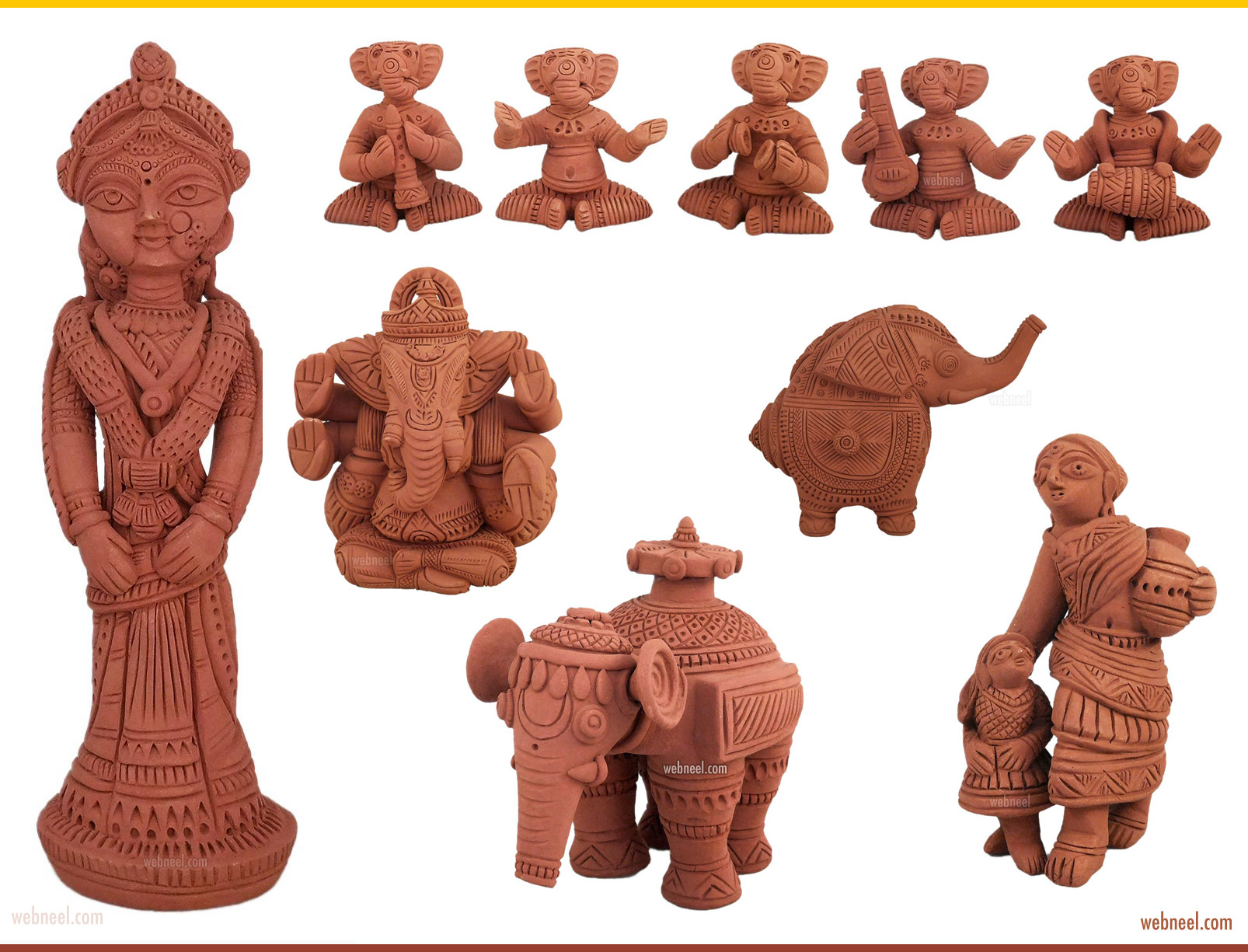 terracotta art sculpture india god