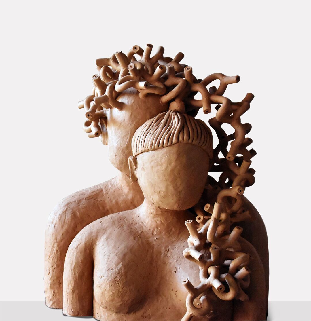 indian terracotta sculpture couple