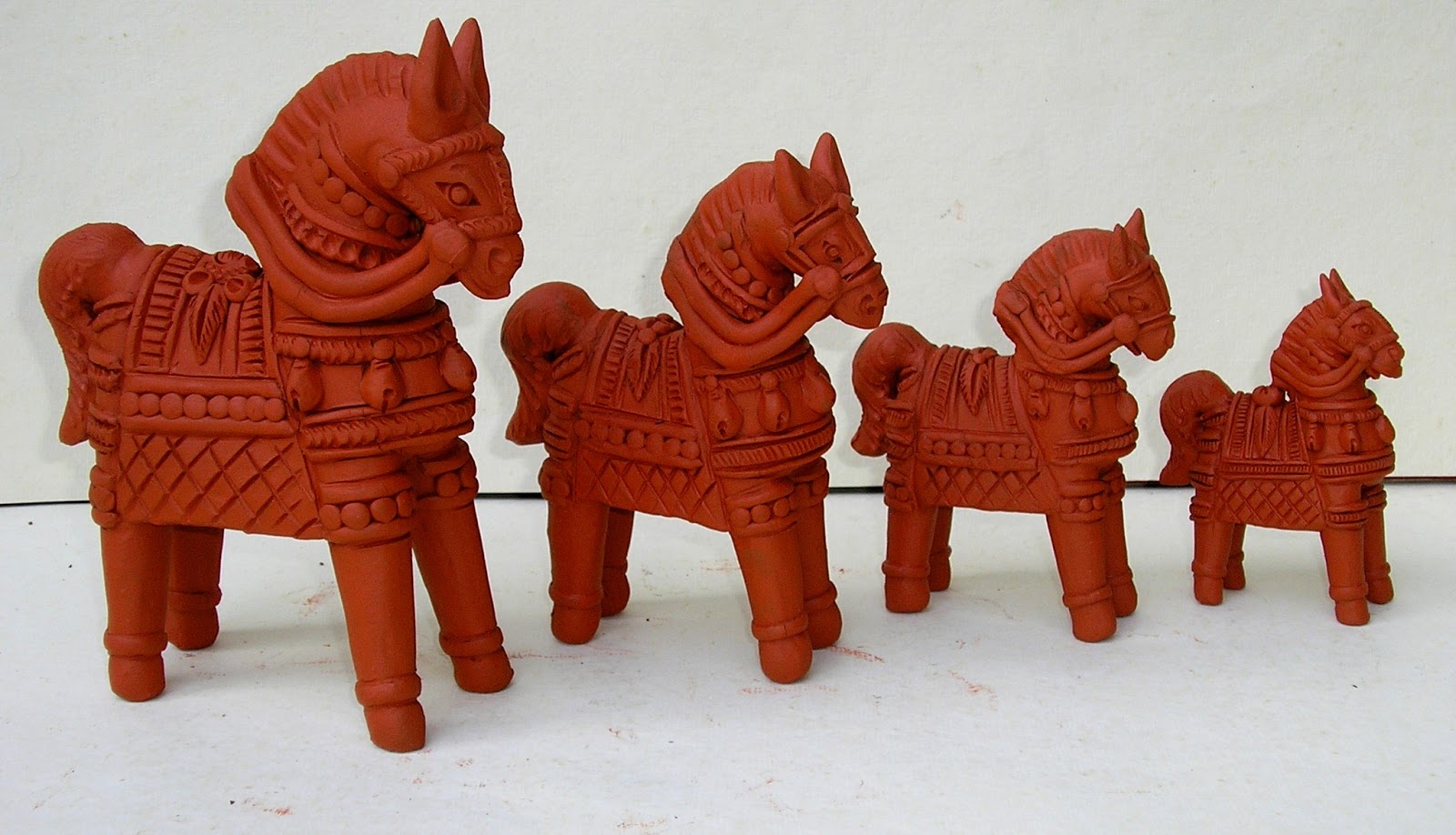 terracotta sculpture horse