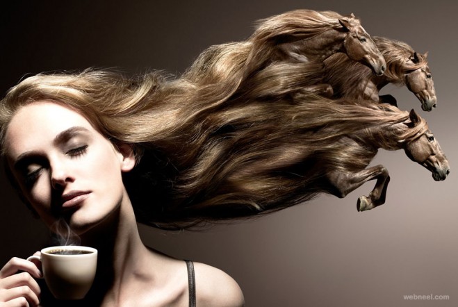 hair photo manipulation by christophe gilbert