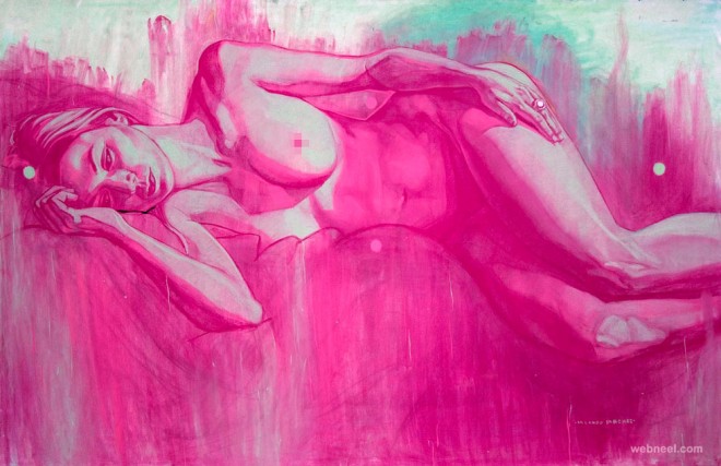 life drawing by orlando sanchez