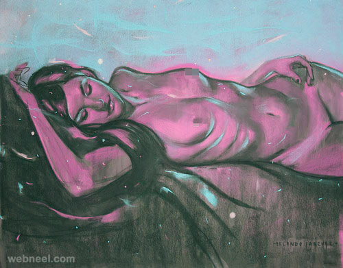 life drawing by orlando sanchez