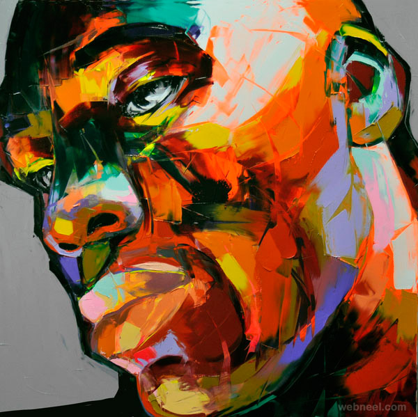 best knife painting by francoise nielly