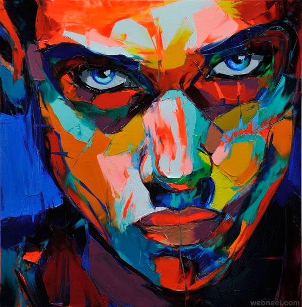 best knife painting by francoise nielly