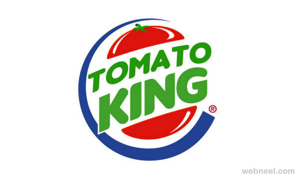 burger king tomato king logo parody