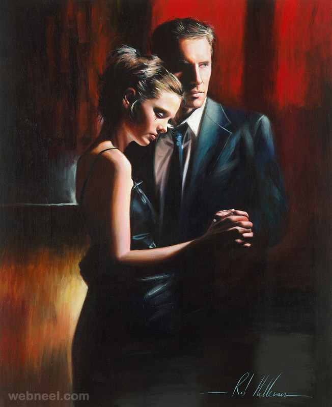 oil painting by rob hefferan