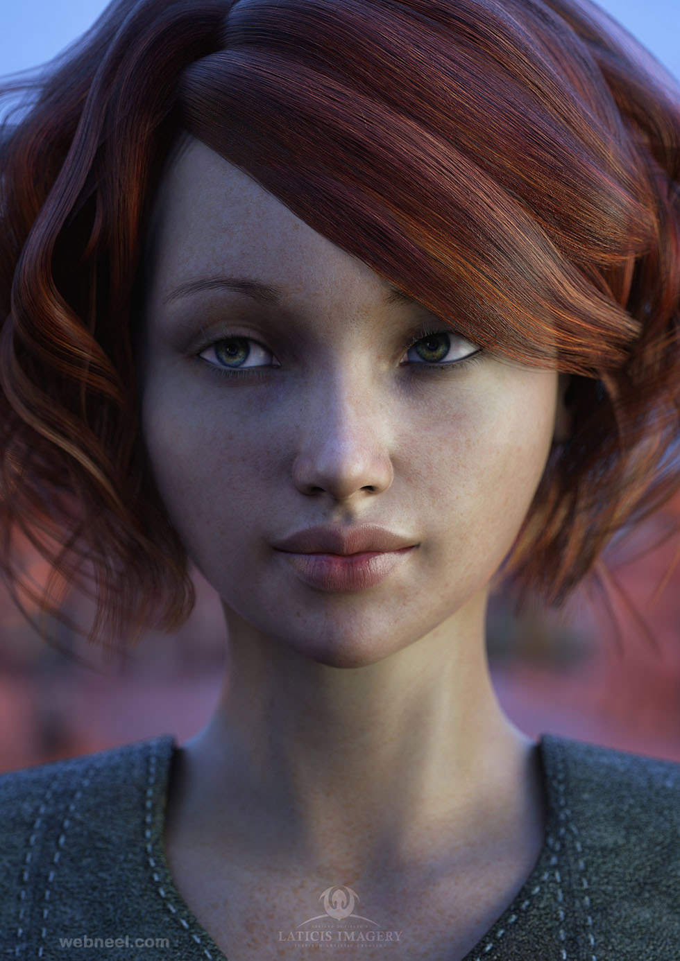 25 Fresh CG Girl models and 3D Character Designs for your 