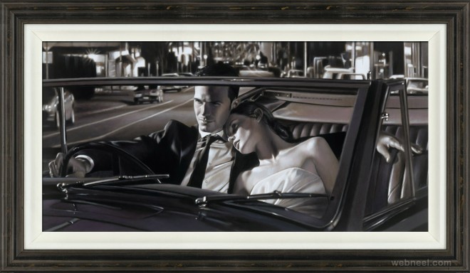 oil painting by rob hefferan
