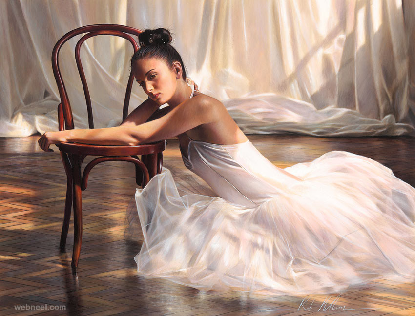 26 Hyper Realistic And Beautiful Oil Paintings By Famous Artist Rob Hefferan