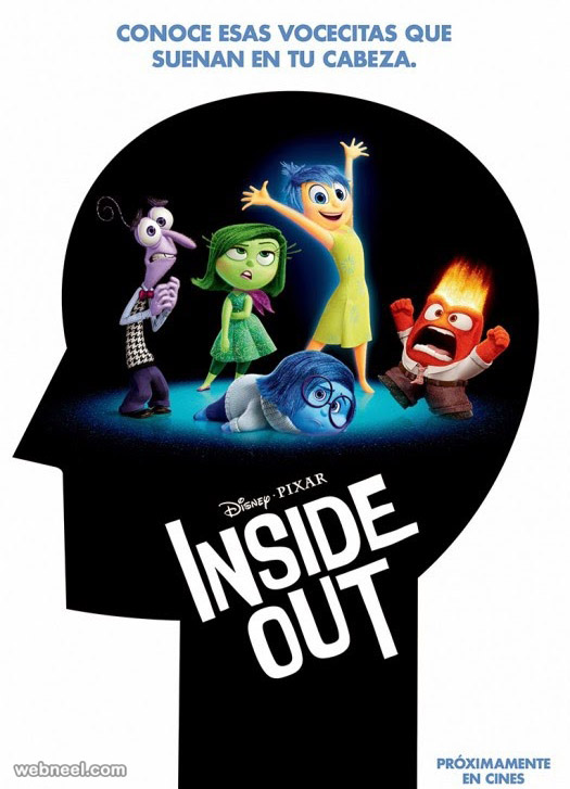 Inside Out Animation Movie Poster 1