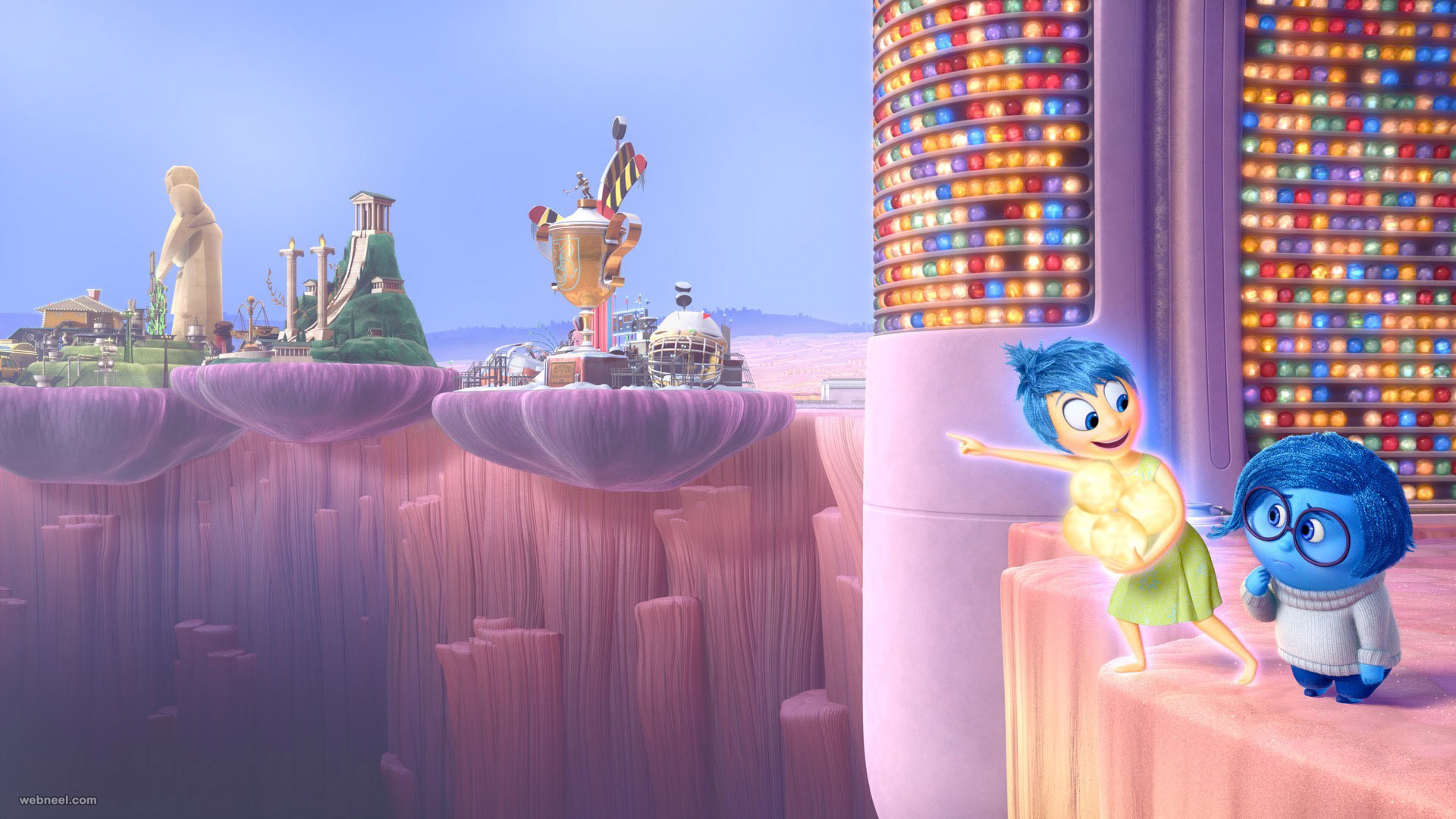 inside out wallpaper animation movie