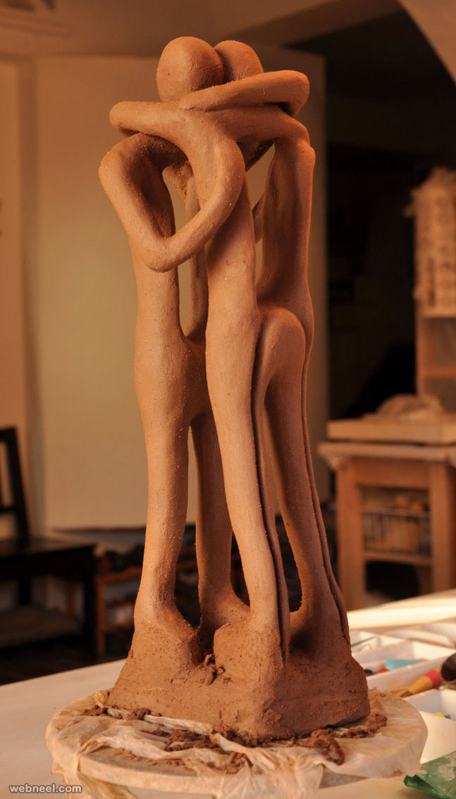 clay sculpture by matias sierra