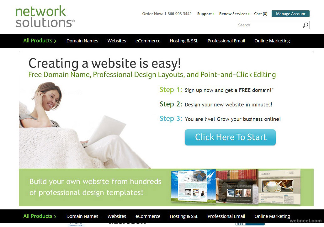free websites network solutions