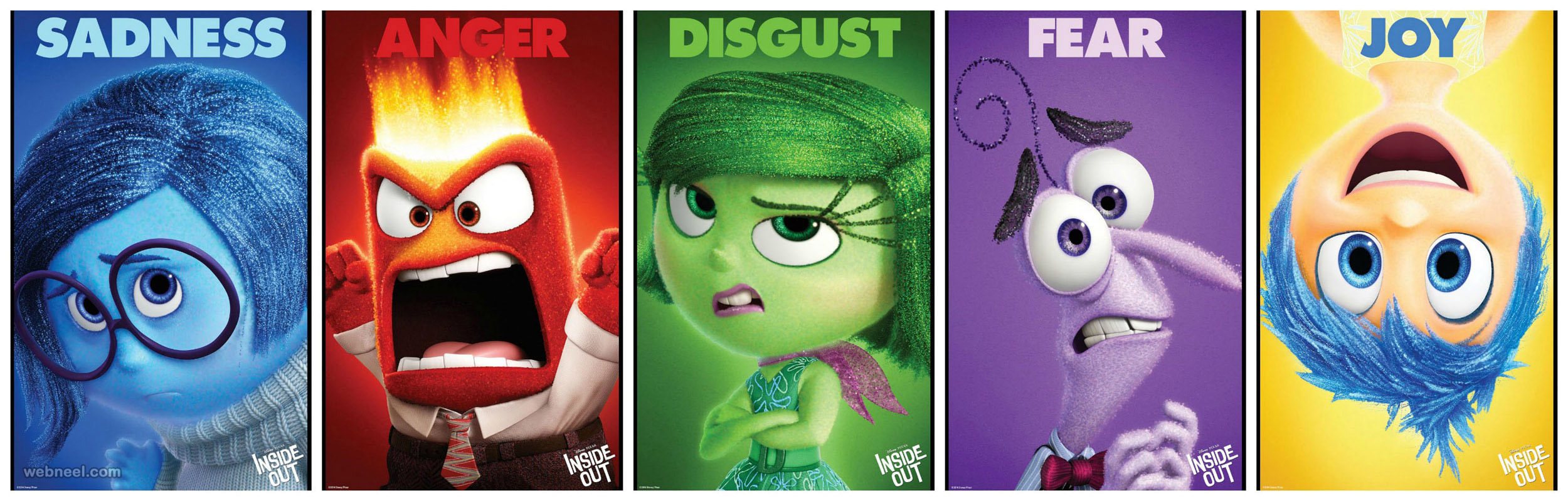 inside out animation movie emotions