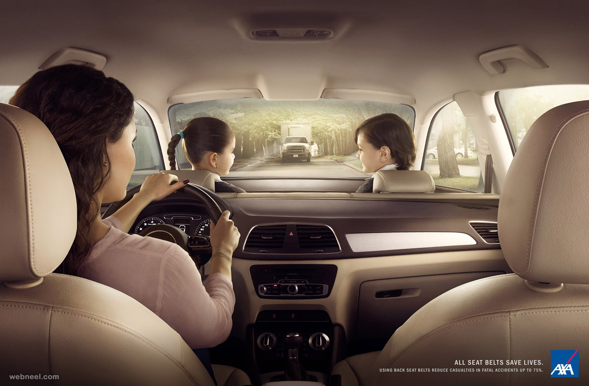 car ads seat belt