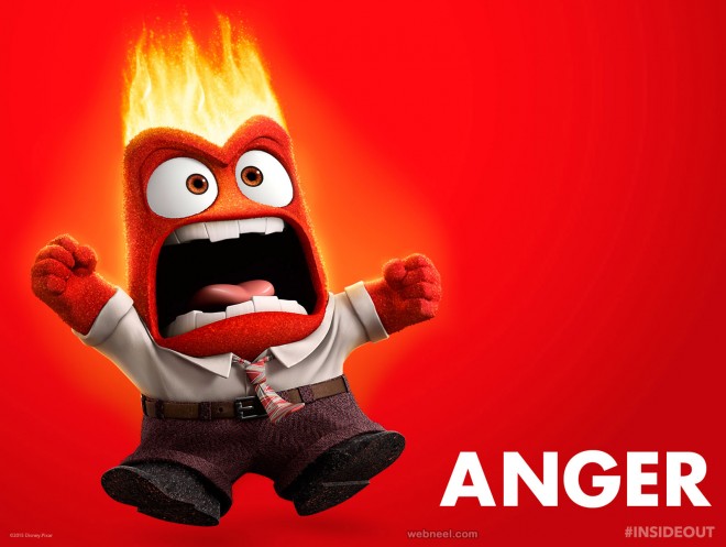 disney inside out characters anger