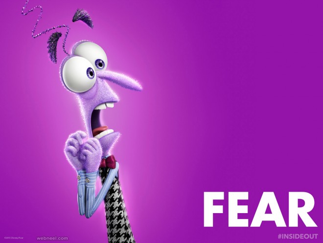 disney inside out characters fear