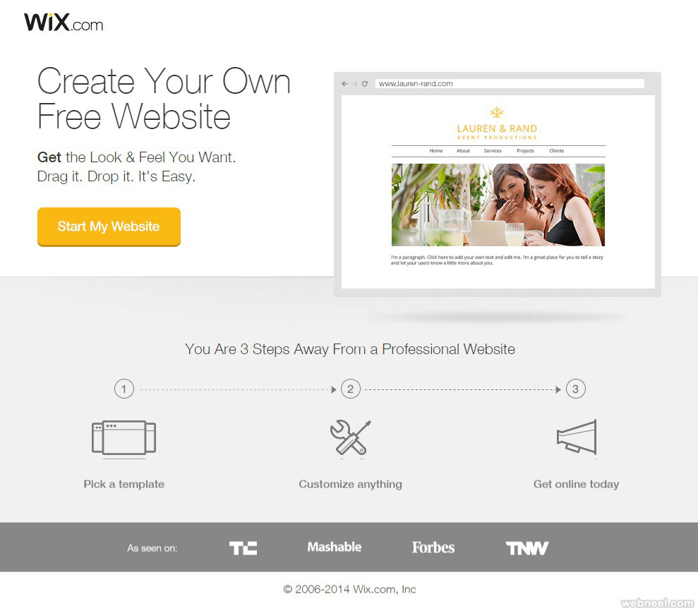 free website wix