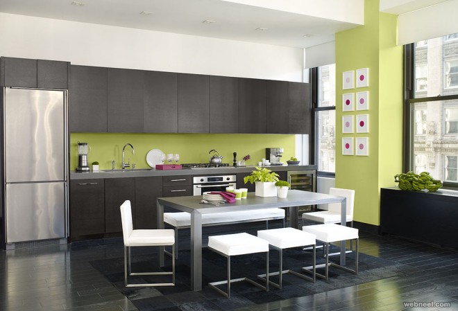 green kitchen color ideas