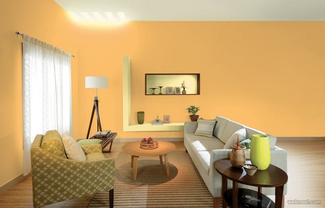 Yellow Living Room Paint Ideas 2