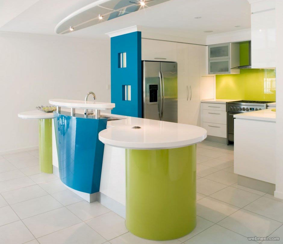 colorful kitchen wall paint ideas