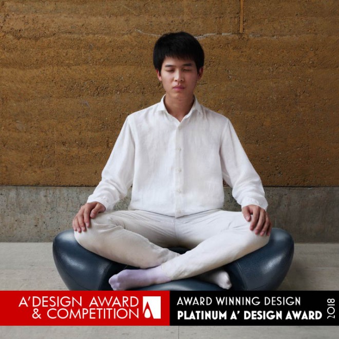 meditation seat award winning design by gao fenglin