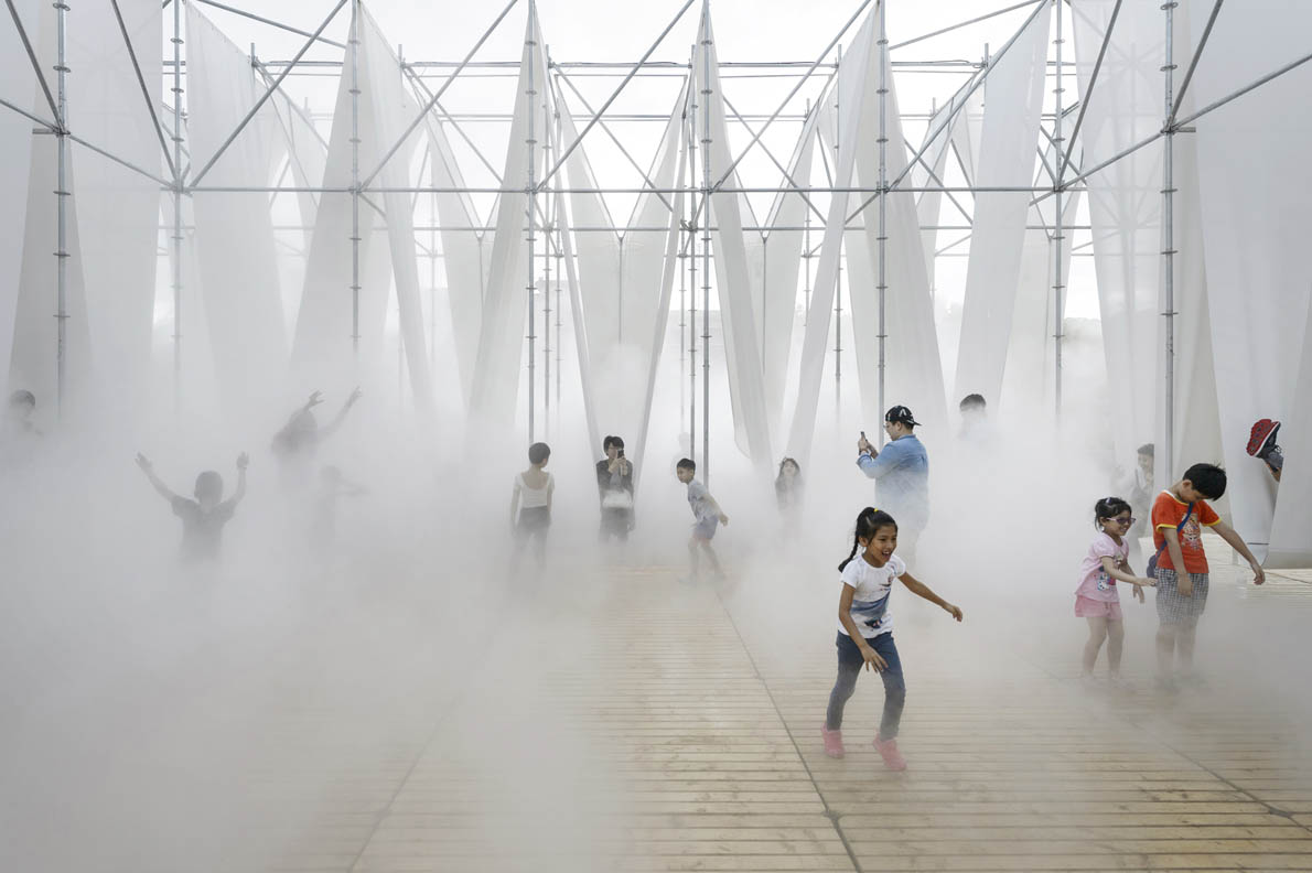 mist encounter public design by taipei design awards