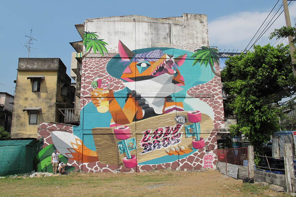 kaleidoscope street art festival by lowbros