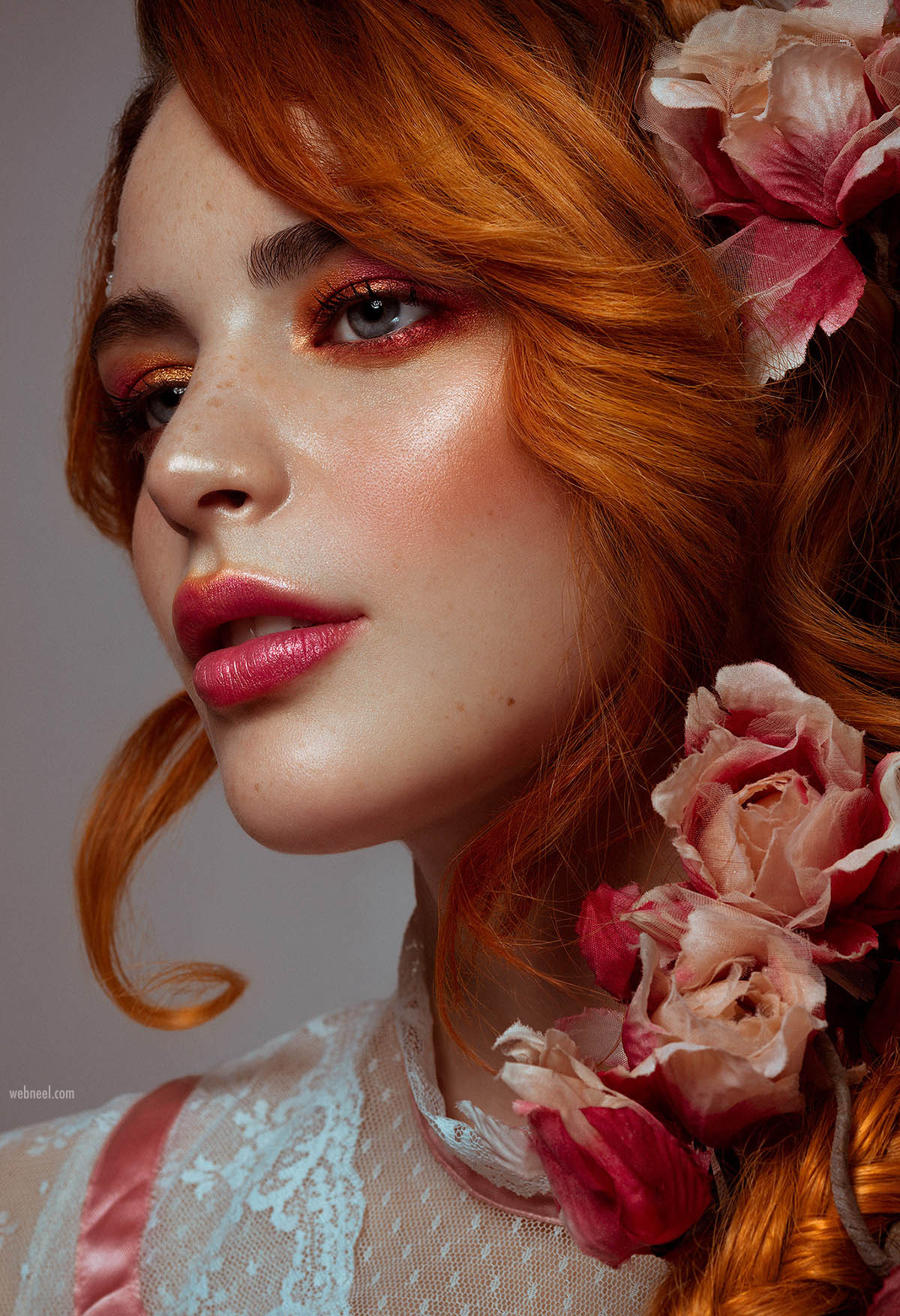 beauty photography pale petal photo retouched by rebecca saray