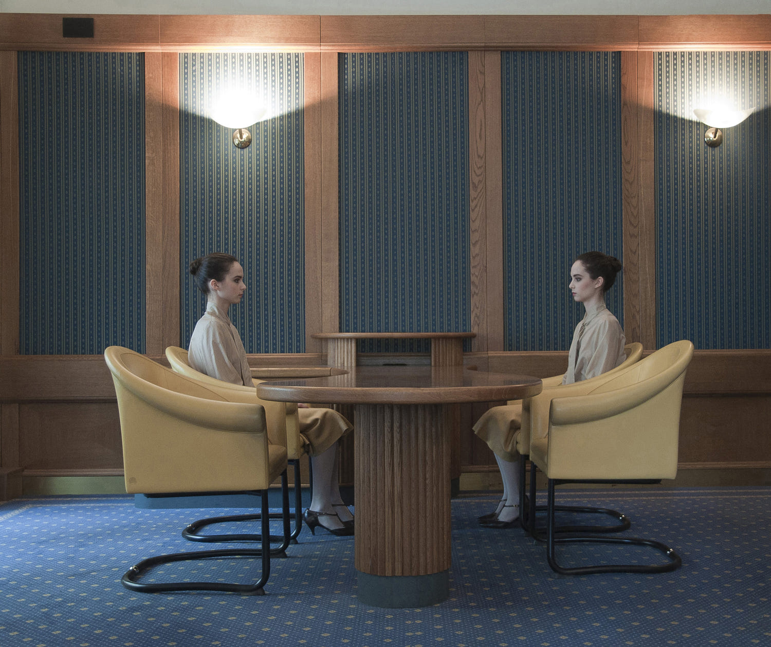 symmetry photography fashion dialogue by cristina coral