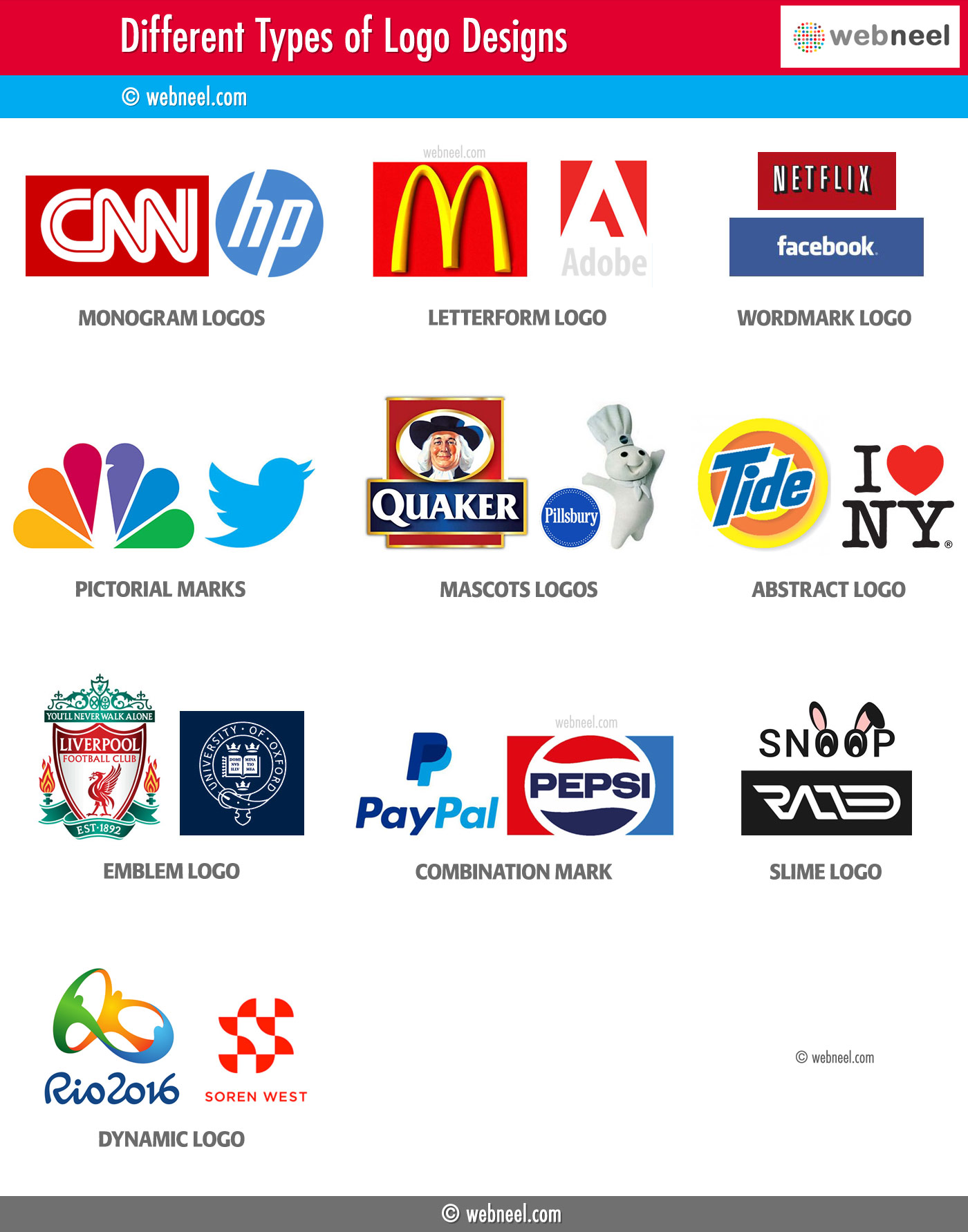 different types of logo designs