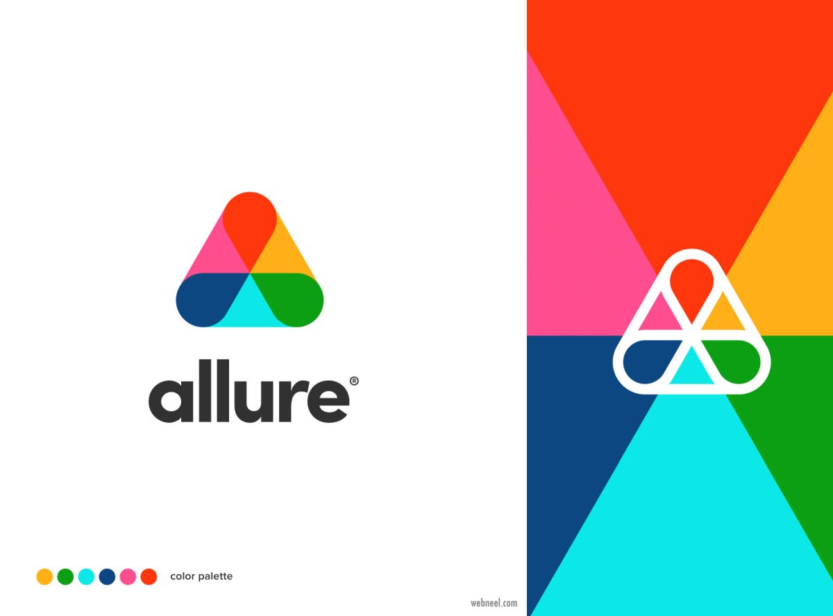 logo design branding allure