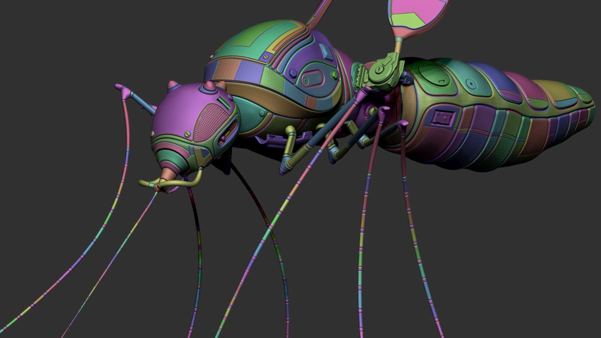 3d model mozzie tech mosquito