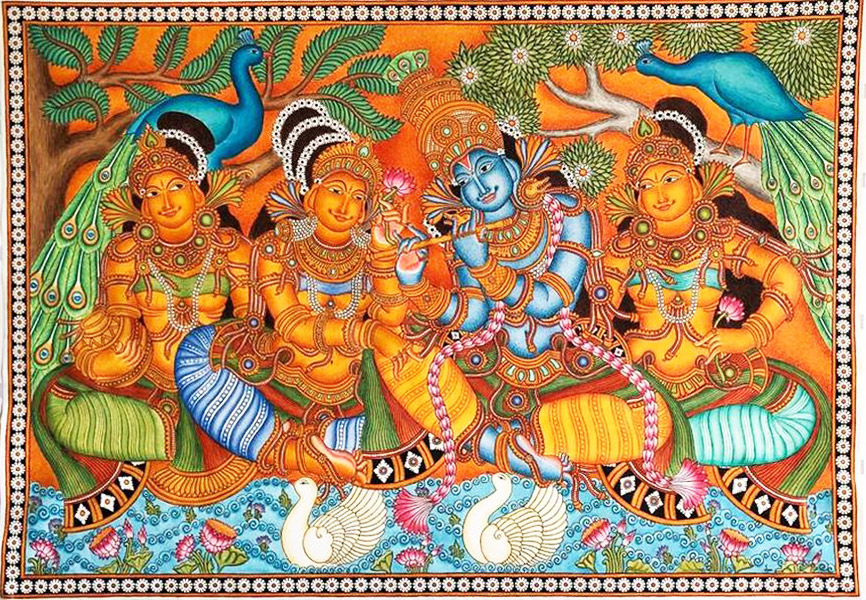 kerala mural painting